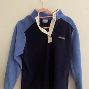Barley Worn, Dark/Light Blue Colombia Fleece Pullover